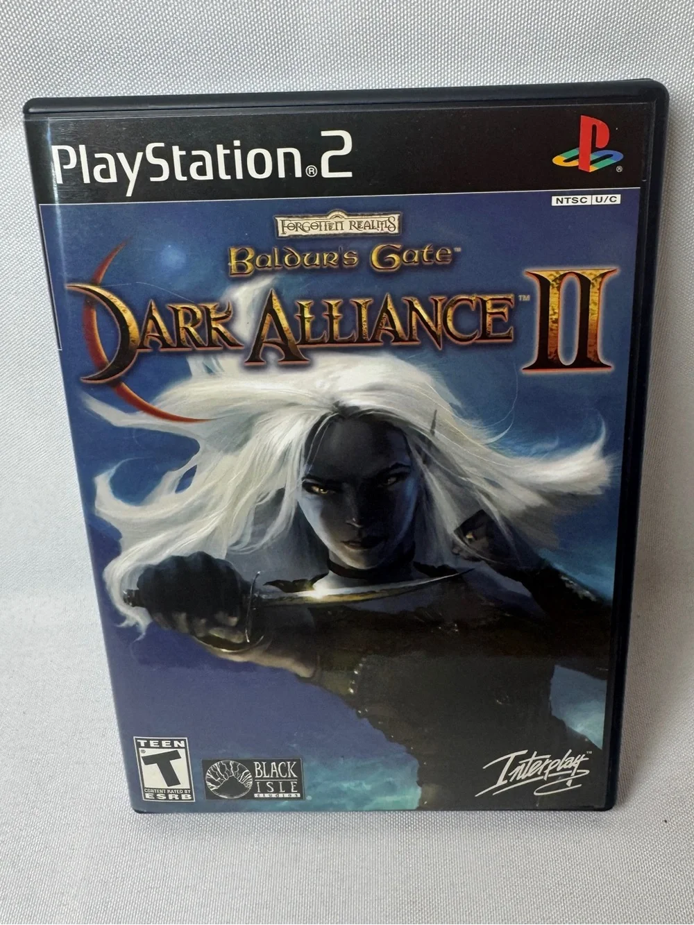 Baldurs Gate-Dark Alliance 2 - PlayStation 2 Tested To Play! Some Scratches